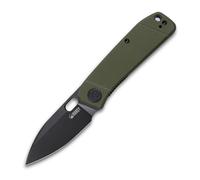KUBEY Hyde Couteau Pliant à Liner Lock Manche Vert G10 KU2104B