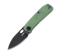 KUBEY Hyde Couteau Pliant Liner Lock Manche Jade G10 KU2104C
