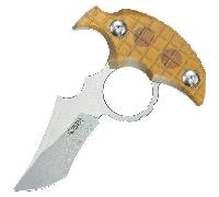 KUBEY Stheno Lame Stonewashed 14C28N Ultem Fourreau Kydex avec Fixation Tek-Lok KU404F