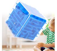 Kubik -Labyrinthe -Jouets Enfants Puzzle en plastique jeu précoce éducation Enfants Cadeaux merveilleux (bleu)