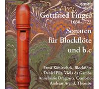 Kubitschek/Pilz/Dragosits/Arend Sonaten Für Blockflöte und B.C. (CD)