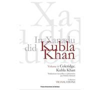 Kubla khan samuel taylor coleridge 1797 - HERSANT PATRICK - Presses Universitaires Bordeaux - broché - Essai