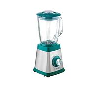 Kubo Mélangeur de tasse, carafe en verre, 1000 W, 4 vitesses, 1,5 L, 6 lames en acier inoxydable, fonction de démangeaison de glace