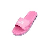 Kubota Claquettes à scratch Femme - Sandales été - Claquettes avec fermeture auto-agrippante - Chaussures pour piscine et plage - Chaussons - Rose poudré - 36