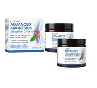Kubozn Advanced Magnésium Pain Relevel Cream, Natural Joint Gel, Gel Magnésium Relief efficace pour le dos, le cou, les mains, le genou (2Pcs)