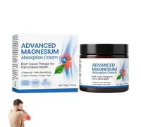 KUBOZN Crème antidouleur avancée au magnésium, gel naturel pour les articulations, crème pour tous types de peau, soulagement efficace du dos, du cou, des mains et des genoux (1pc)
