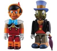 Kubrick Pinocchio & Jiminy Cricket(Abs&pvc)