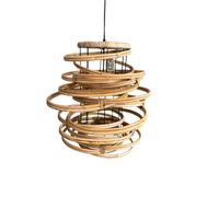 KUBU - Lustre Suspension en rotin