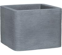 Kubus rainure carré 30 couleur béton