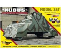 MIRAGE HOBBY 835091 MAQUETTE KUBUS(WARSAW'44 UPRISING ARMOURED CAR) MODEL SET 1/