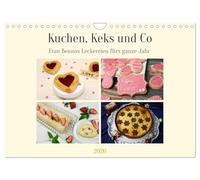 Kuchen, Keks und Co: Frau Bennos Leckereien für das ganze Jahr (Wandkalender 2026 DIN A4 quer), CALVENDO Monatskalender: Leckere Köstlichkeiten aus der eigenen Küche als Impressionen.
