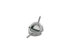 KUCHENPROFI MOULE A RAVIOLIS/CHAUSSONS ACIER INOXYDABLE ARGENT 12 CM DE DIAMETRE
