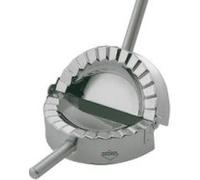 KUCHENPROFI MOULE À RAVIOLIS/CHAUSSONS ACIER INOXYDABLE ARGENT 12 CM DE DIAMÈTRE Argent G