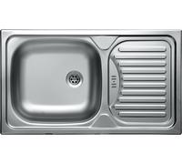 Kuchinox Orion évier en acier inoxydable 76x43.5 cm SKO311T