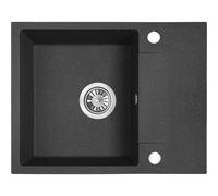 Kuchinox Rab évier en granit 56x44 cm noir SBF713Y