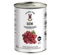 KUCHNIA SZEFA Sanglier Monoprotéique nourriture pour chiens de toutes races 400 g