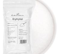 Kuchnia Zdrowia - Erythritol - Alternative naturelle au sucre - Convient aux diabétiques - Sans calories - Végétalien - Emballage anti-fuite avec fermeture éclair - 1kg Doypack