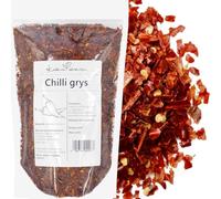 Kuchnia Zdrowia - Flocons de piment - Piment séché - Épice aromatique - Haute qualité - Emballage anti-fuite avec fermeture éclair - Doypack: (500, Grammes)
