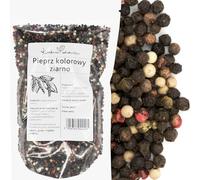 Kuchnia Zdrowia - Grains de Poivre Colorés - Aromatique - Sans Additifs - Végétalien - Emballage anti-fuite avec fermeture éclair - Doypack : (500, Grammes)