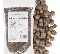 Kuchnia Zdrowia - Piment de la Jamaïque - Aromatique - Naturel - Sans Additifs - Vegan - Emballage anti-fuite avec fermeture éclair - Doypack: (100, Grammes)