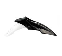 Kucihum Gardes-Boues Moto Garde-Boue Avant Universel pour Moto Moto Garde-Boue Extension(White Black)
