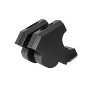 Kucihum Pontets Guidon De Moto pour NT 1100 pour NT1100 pour NT-1100 2022-guidon Moto avec Adaptateur D'extension De Pince De Levage De Guidon Décalé Pince Rehaussement Guidon(Black)