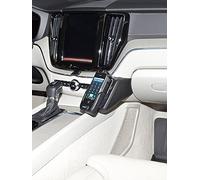 KUDA 2970 Support en cuir véritable noir pour Volvo XC 60 à partir de 07/2017