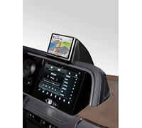 KUDA 4165 Support en cuir synthétique noir pour GPS DAF XF/XG à partir de 2021