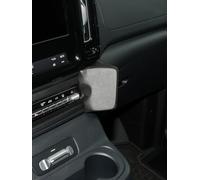 KUDA 4685 Support de téléphone portable compatible avec Mercedes Benz Vito à partir de 2023, console de téléphone pour smartphones, téléphone portable, GPS et plus encore, console en cuir synthétique