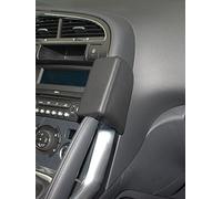 KUDA Mobilia Console de téléphone en cuir synthétique pour Peugeot 3008 (07/2009-) Noir