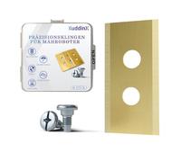 KuddinX - 30 ensembles (6 supplémentaires) lames de rechange robustes en titane pour tondeuse robot toutes les séries Mammotion Luba AWD Luba 2 AWD Luba Mini AWD Yuka & Yuka Miniseries.