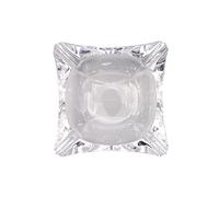 KUDLI élégant Cristal Verre cendrier Bureau Maison Salon Fumer Utiliser cendrier lumière Luxe intérieur Cigarette cendrier Bureau cendrier Facile à Utiliser
