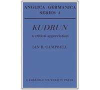 Kudrun A Critical Appreciation - Ian R. Campbell - Cambridge University Press - Livre en Anglais - Paperback Ian R. CampbellIan R. Campbell (Auteur)