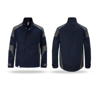 Kübler 12505365-4897-XXL Classiq Activiq Veste de travail Taille XXL Bleu Foncé/Anthracite