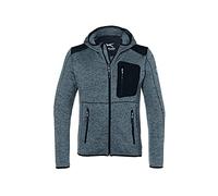 KÜBLER 1441 Light Form Veste en tricot Gris/noir Taille S 100 % polyester