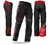 Kübler 23245353-9955-48 Pulse Pantalon Taille 48 Noir/Rouge