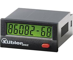 Kübler Codix 134 compteur des heures de eserciziolcd 99999h59 m/99999.99 h optoisolatore 10 - 260 V CA/CC