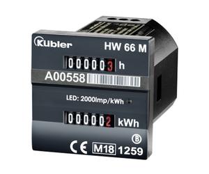 Kübler Group HW66 M 230 VAC 3.56M.201.075 Compteur d'énergie monophasé mécanique 16 A conformité MID: oui 1 pc(s)