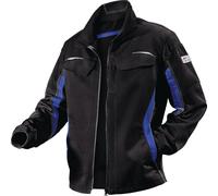 Kübler Pulsschlag blouson noir/bleu cyan taille 48