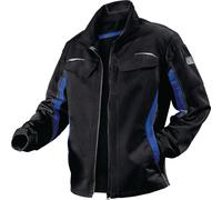 Kübler Pulsschlag blouson noir/bleu cyan taille 50