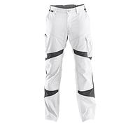 KÜBLER Workwear 23505365-1097-102 Activiq Pantalon Taille 102 Blanc/Anthracite