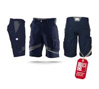KÜBLER Workwear 24505365-4699-62 Activiq Short Taille 62 Bleu Bleuet/Noir