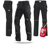 KÜBLER Workwear Femme 25505365-99-48 Activiq Pantalon Pour Dames, Noir, 48 EU