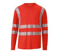 Kübler Workwear Kübler T-shirt manches longues REFLECTIQ PSA 2 rouge vif Forme 5045 Taille XS Quantité:1