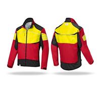 KÜBLER Workwear Kübler Ultrashell Veste Forest Rouge/Jaune, Multicolore, XL Homme