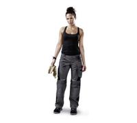 Kübler Workwear Pantalon p. femmes forme 2124 taille 42 anthracite/noir 65 % PES / 35 % CO Quantité:1
