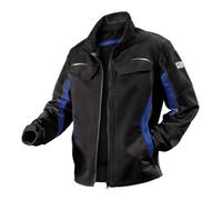 Kübler Pulsschlag blouson noir/bleu cyan taille 48