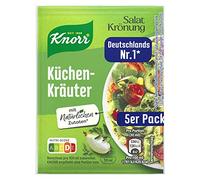 Küchen-kräuter Salat-krönung - Préparation pour Vinaigrette délicieuse Allemagne aux pommes de terre - Ingrédients naturels - Salade prête en un instant - 5 sachets - Compatible avec Knorr - 40g