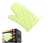 Küchenofenhandschuhe, hitzebeständige Grillhandschuhe,- und rutschfester Handschuh, Verbrühschutz, und rutschfester Küchen-Topflappen, Lange, Flexible, Dicke Handschuhe Zum Kochen, Grille