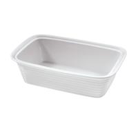 Küchenprofi 07 5021 82 38 Moule de Lasagne Burgund carré 38cm Blanc, Porcelaine, 38 x 38 x 5 cm